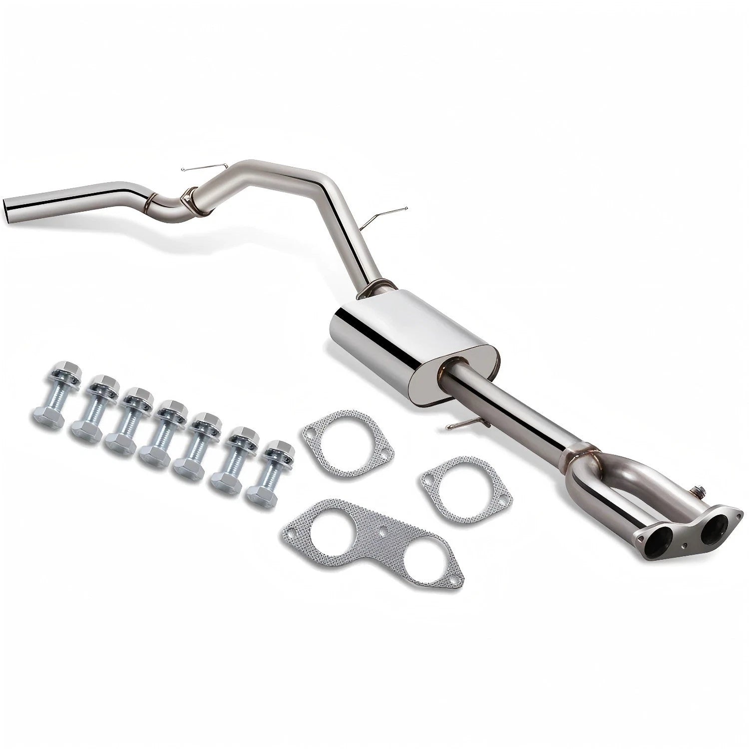3" OD Muffler Tip Catback Exhaust System for Chevy Tahoe / GMC Yukon (1996–1999)