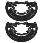 Set of 2 Front Brake Dust Shields for Ford F-250