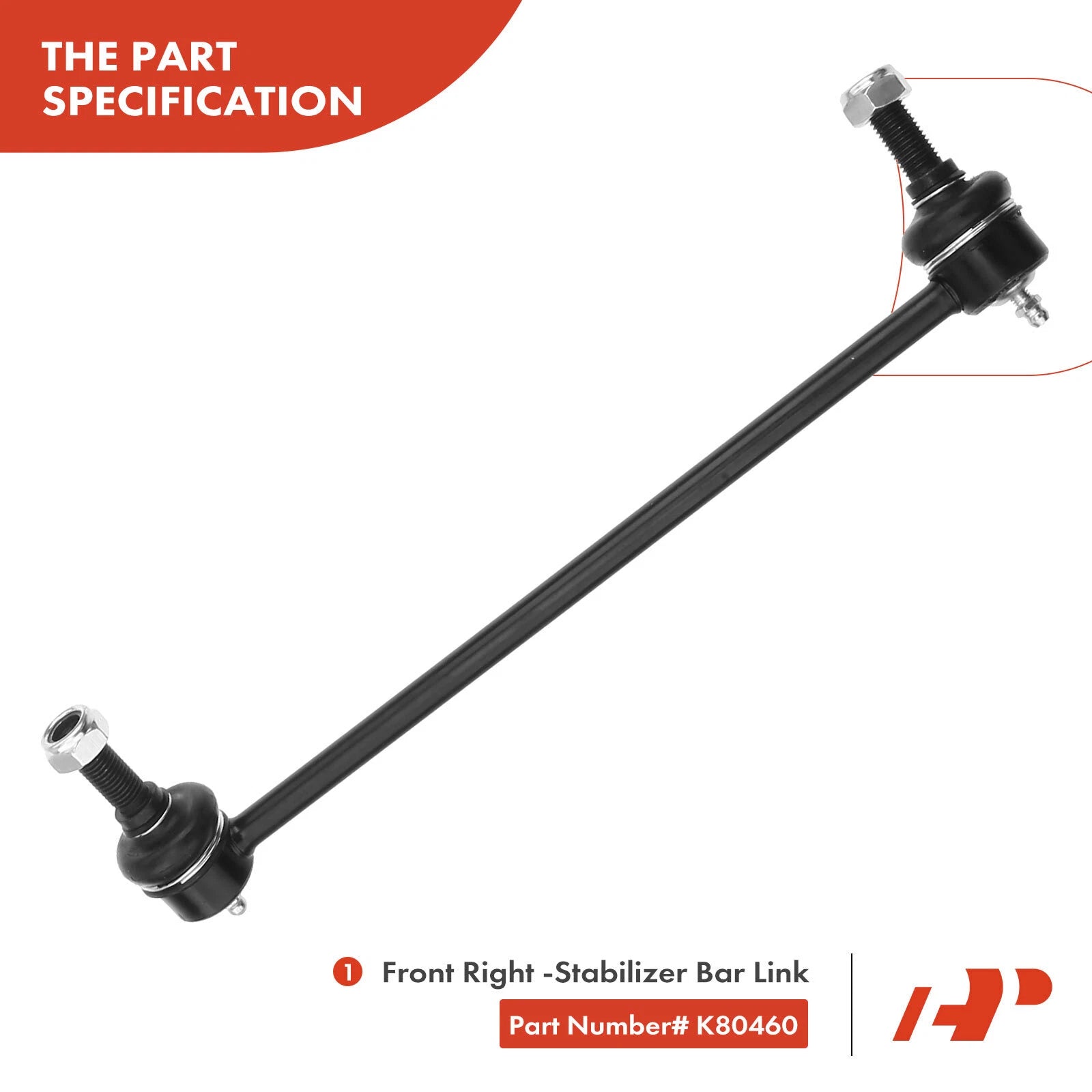 6x Front Stabilizer Bar Link & Tie Rod End for Pontiac Equinox (2005–2020)
