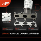 Catalytic Converter Front for Hyundai Santa Fe, Kia Sportage (2005–2006)