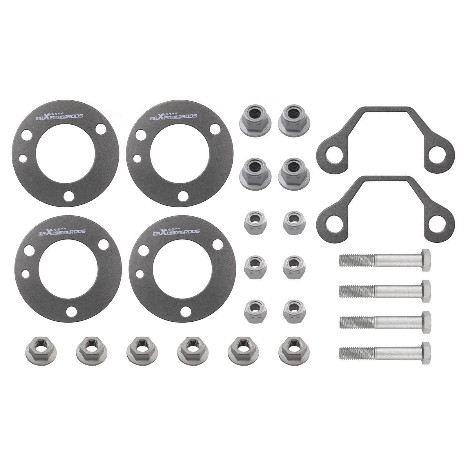 Set of 6 Front Lift Spacer Plates for Ford Bronco 4WD (2021–2025)