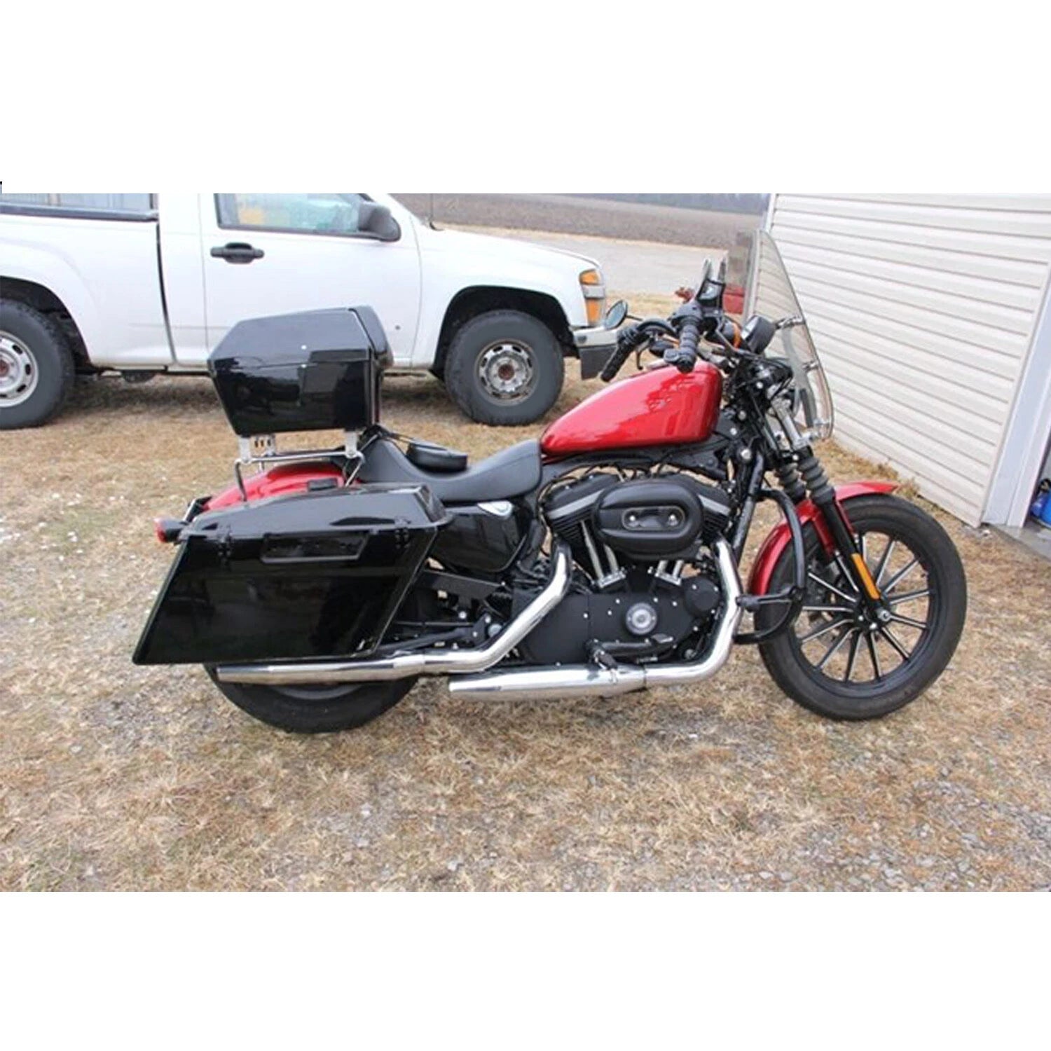Saddlebag Conversion Brackets Mount Kit for Harley Davidson Sportster (2004–2014)