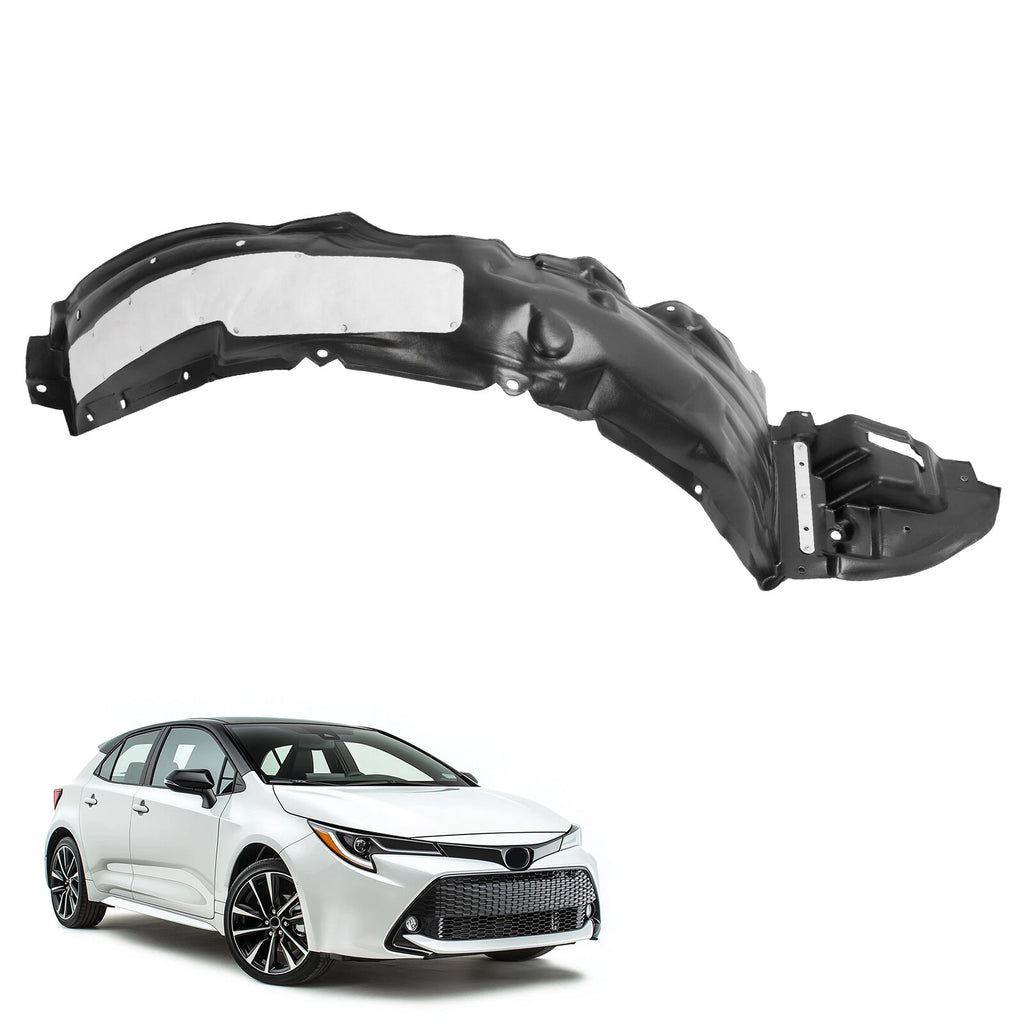 Front Fender Liner for Toyota Corolla (2017–2019) Passenger Side Wheel Well Cover