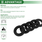 Oil Seal   - NBR Rubber 40x70x10mm