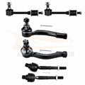 Set of 6 Tie Rod End Links for Kia Sportage (2003–2004)
