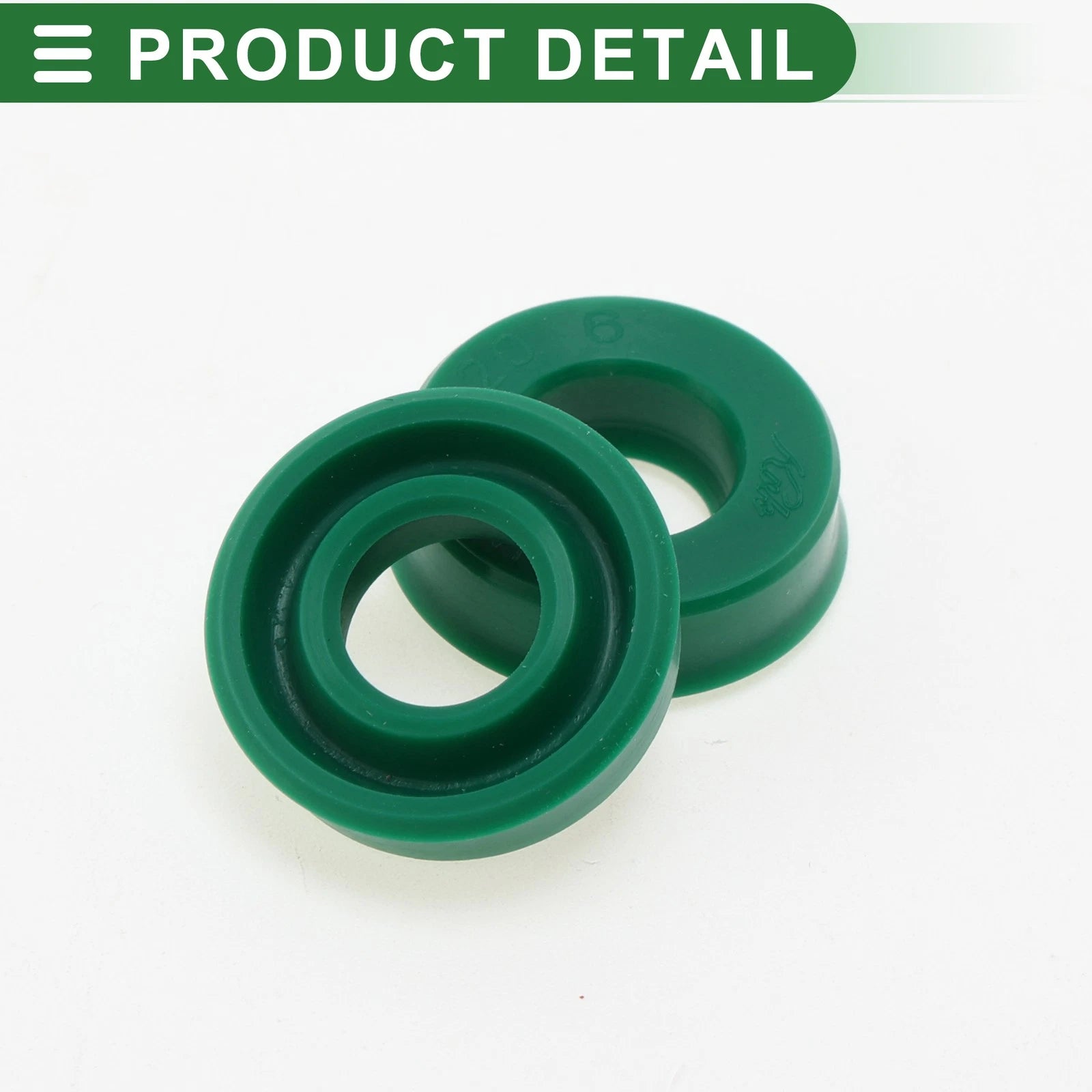 Set of 5 Oil Seal Rotary Shaft Seal 10x20x6mm High Pressure Green