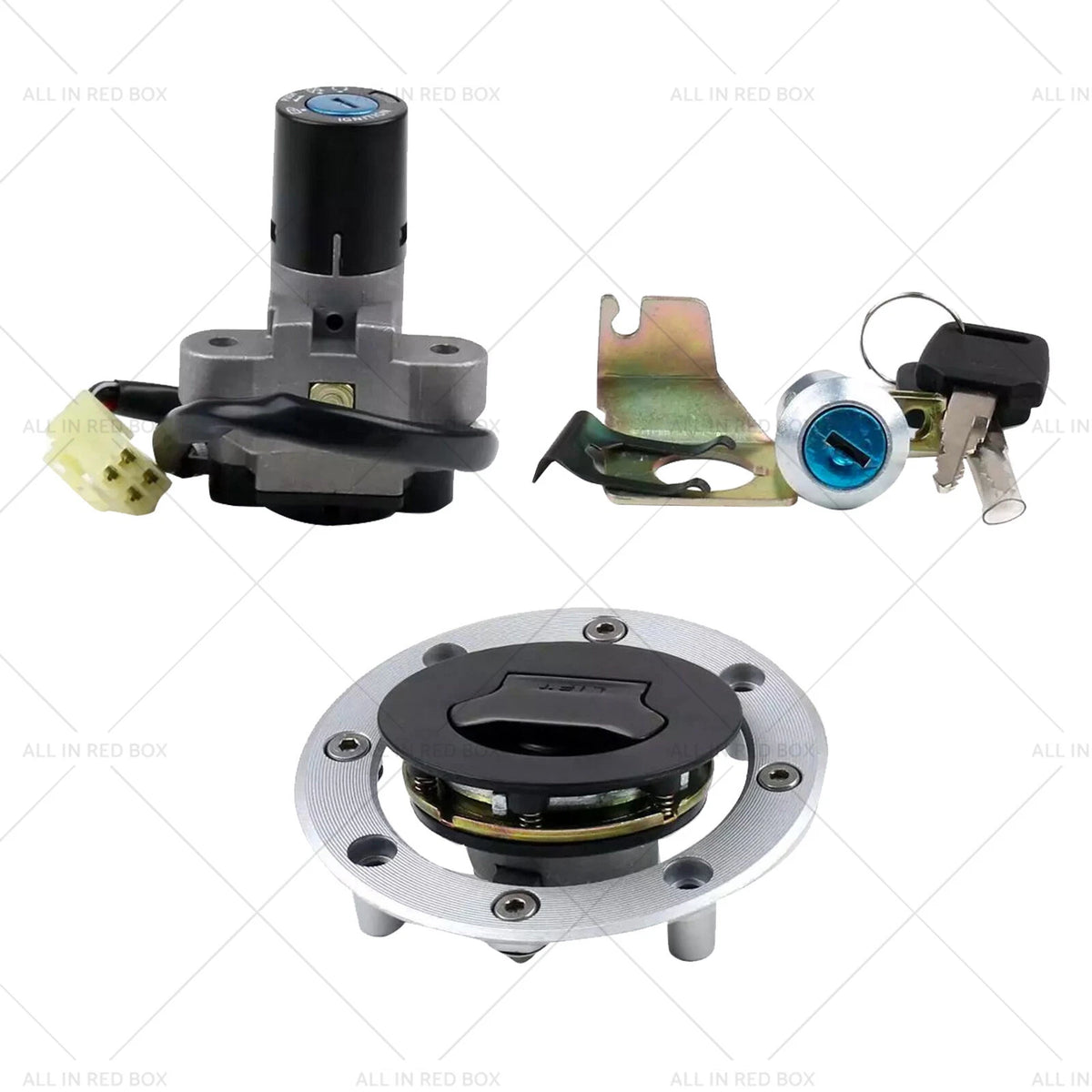 Ignition Lock & Fuel Gas Cap Key Set for Suzuki GS500 (2001–2012)