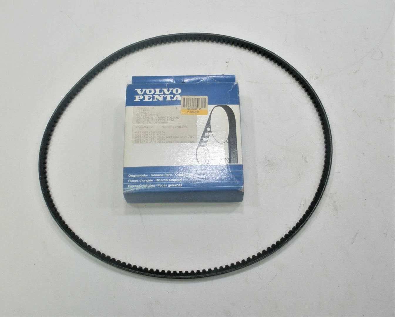 Drive Belt for Volvo Penta Marine Boat Engine (Replaces 834548-0)