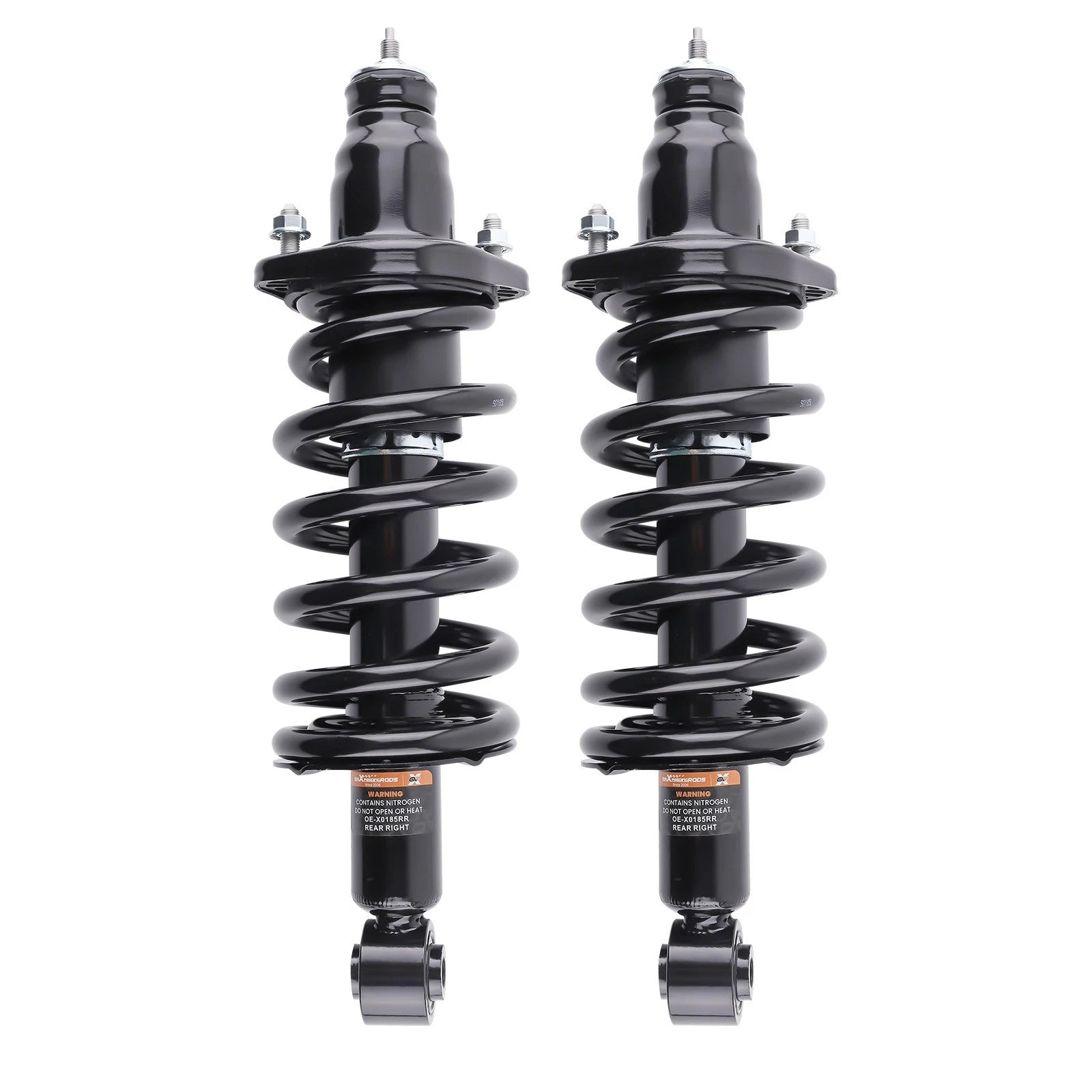 2X Rear Complete Strut w/Spring & Mounts Assembly for Honda CR-V (2000–2006)