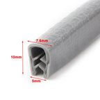 10ft Car Door Trim Edge Lock Guard Moulding Rubber Seal Strip Protector Grey
