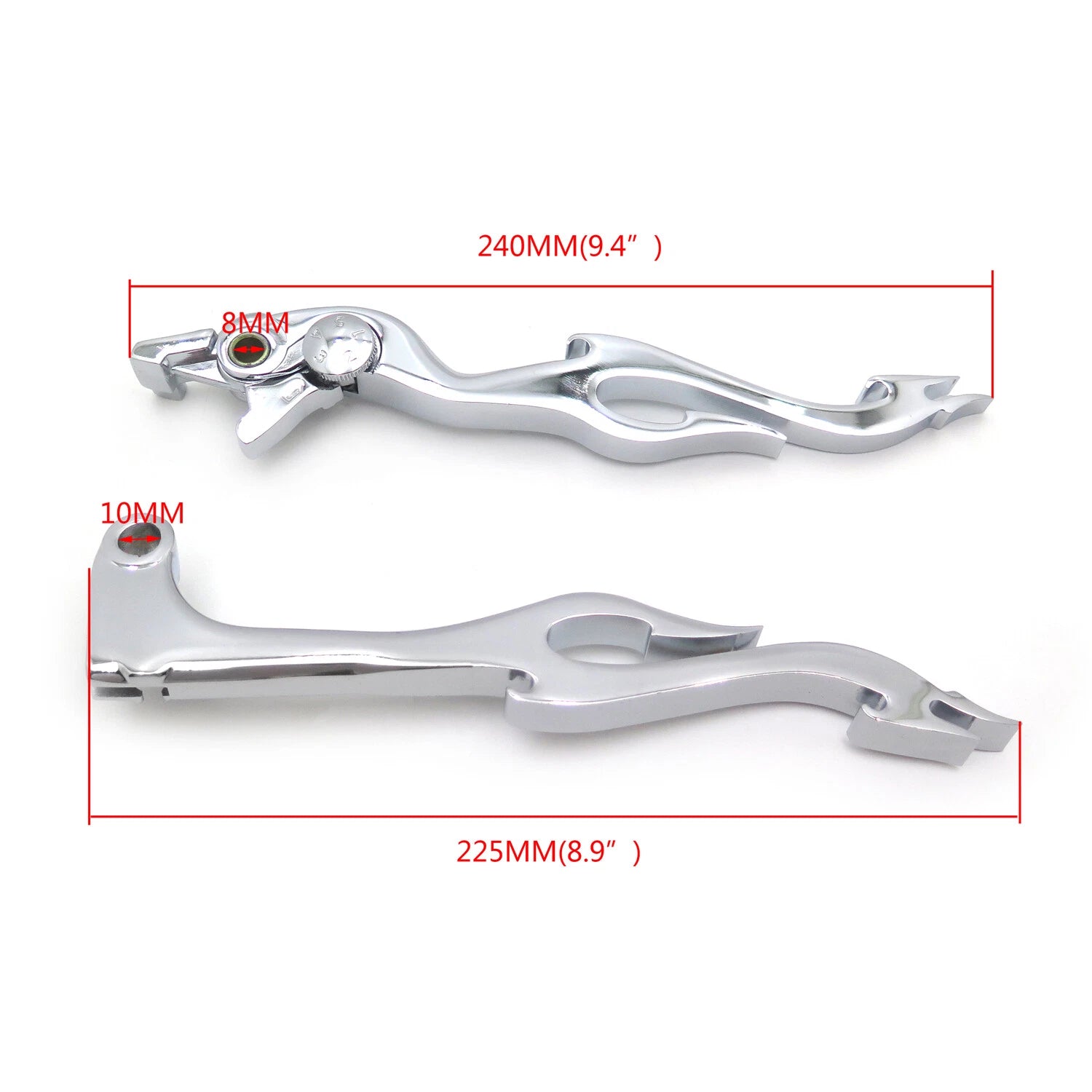 Brake Clutch Lever Hand Control for Yamaha YZF R1 R6 (1999–2003) YZF R6S (2006–2010) Chrome