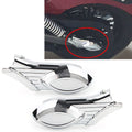 Rear Swingarm Axle Bolt Covers for Indian Scout 2015-2016 () Chrome