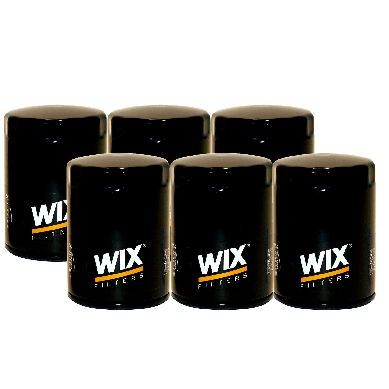 Set of 6 Engine Oil Filters for Blue Bird Chevrolet Ford GMC Isuzu OHV