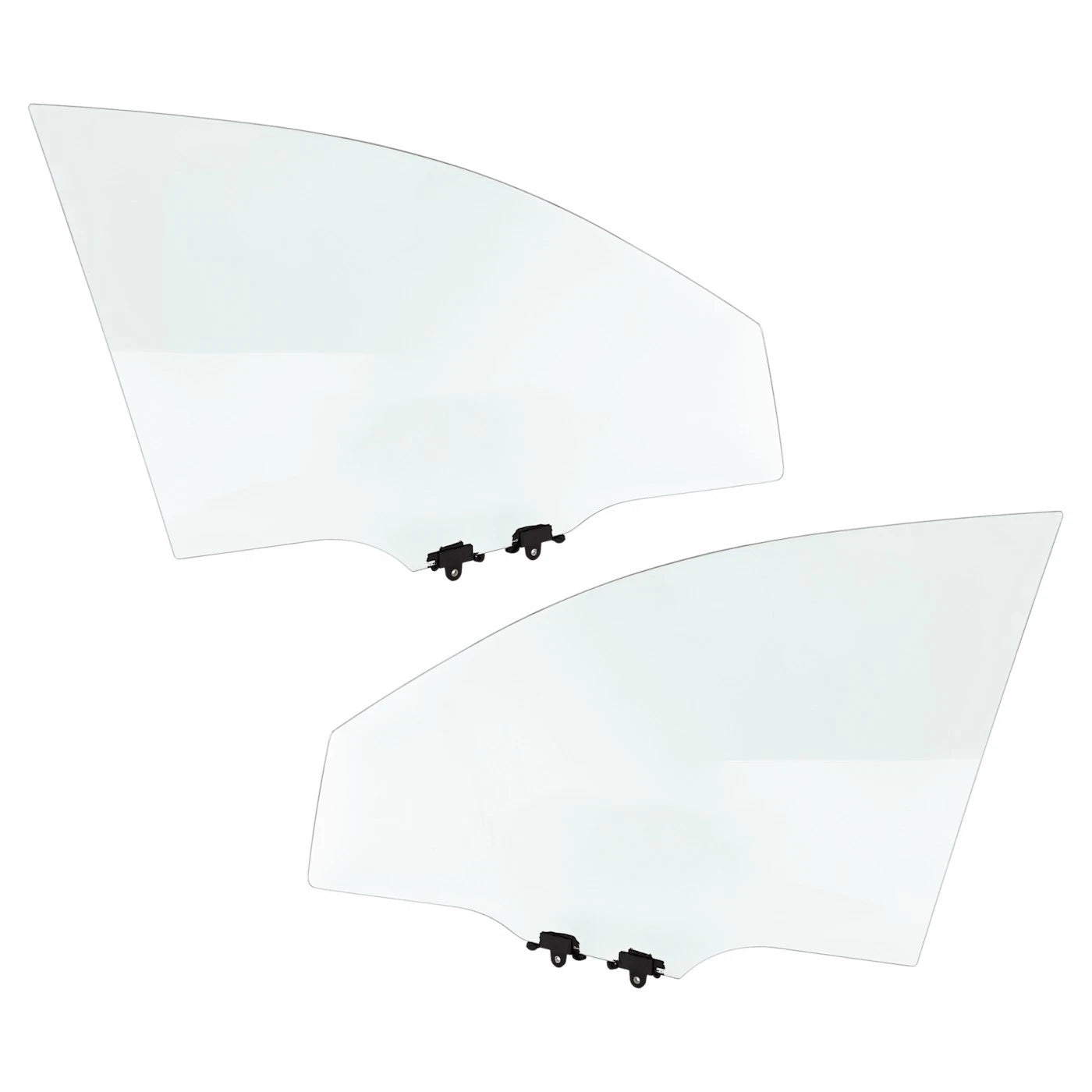 Set of 2 Door Glasses for Acura RLX
