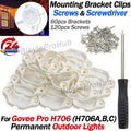 Mounting Bracket Set for Govee Pro H706 Outdoor Lights