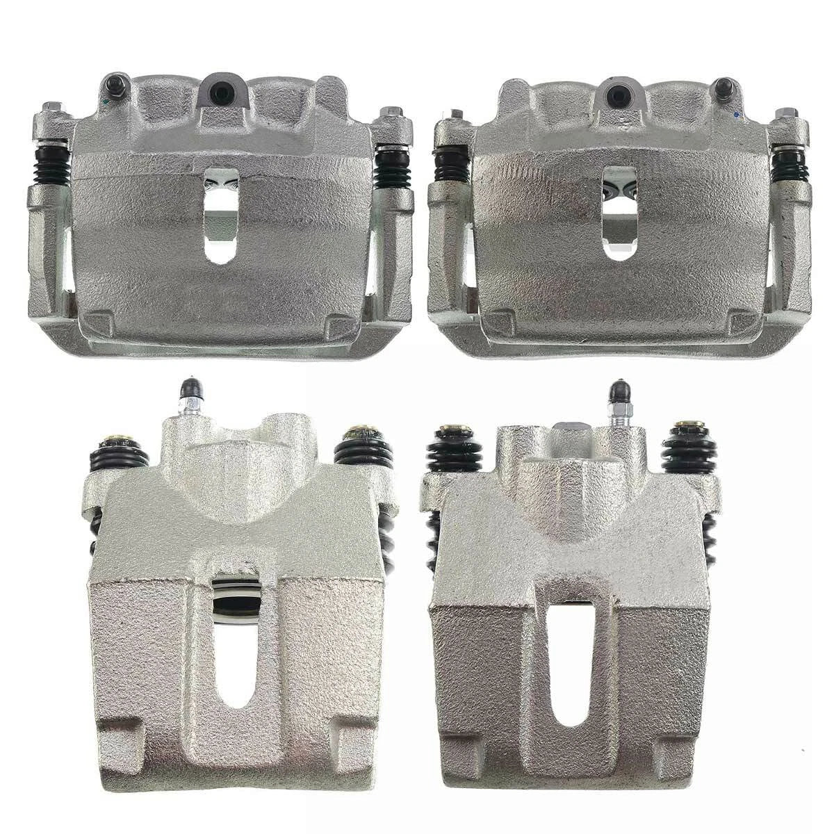 Pair Front & Rear Brake Calipers with Bracket for Ford F-150 (2015-2020)