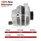 Alternator for Chrysler PT Cruiser 2.4L (2006-2010) 100Amp