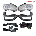 Fog Light Lamps with Switch Bezel for Nissan Rogue (2017–2020)