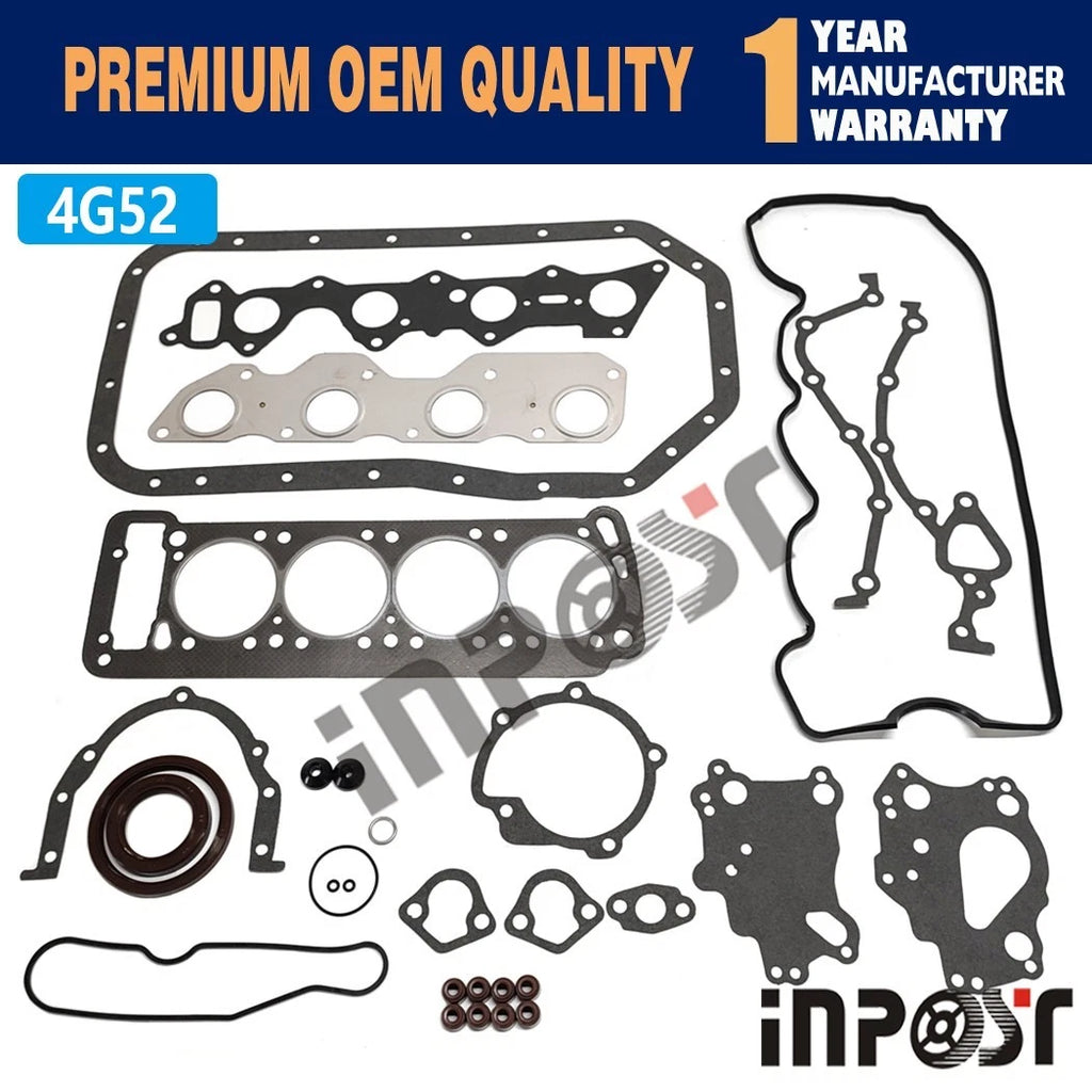 Set of 1 Full Gasket for Mitsubishi 4G52 (1975–1980)