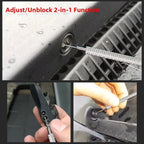 2X Windshield Washer Nozzle Cleaner & Adjustment Tool for Cars