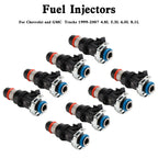 8PCS Fuel Injectors 25348180 881693002 RA087006 for Chevy MerCruiser Volvo Penta