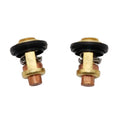 Thermostat Kit 2X 75692Q2 75692T for Mercury Marine 143F 135-150HP