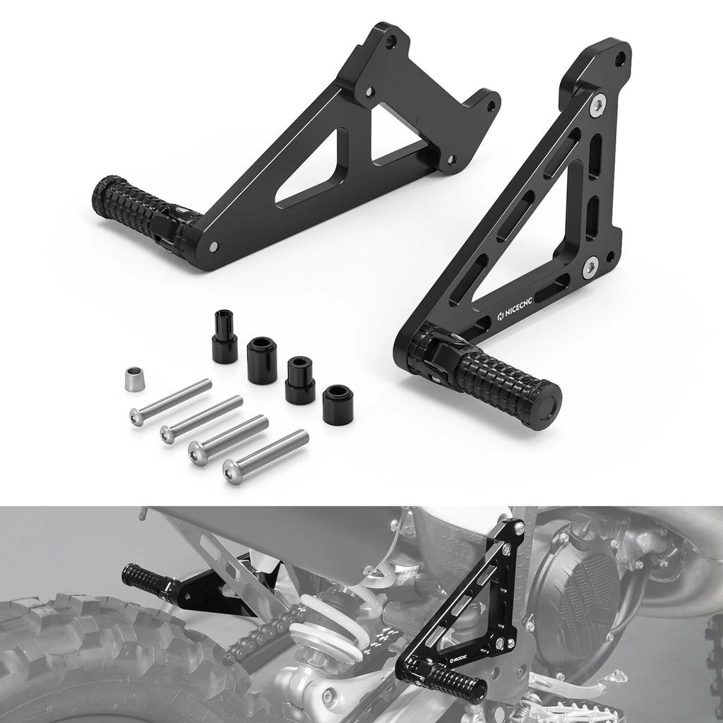 Passenger Foot Peg Bracket Kit for KTM 125-450 XC/SX/XCF/SXF (2023–2025)