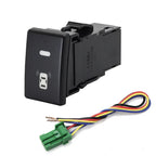 Push Switch Button with Wiring for Holden Isuzu V-Cross MU-X D-Max (2012–2020)