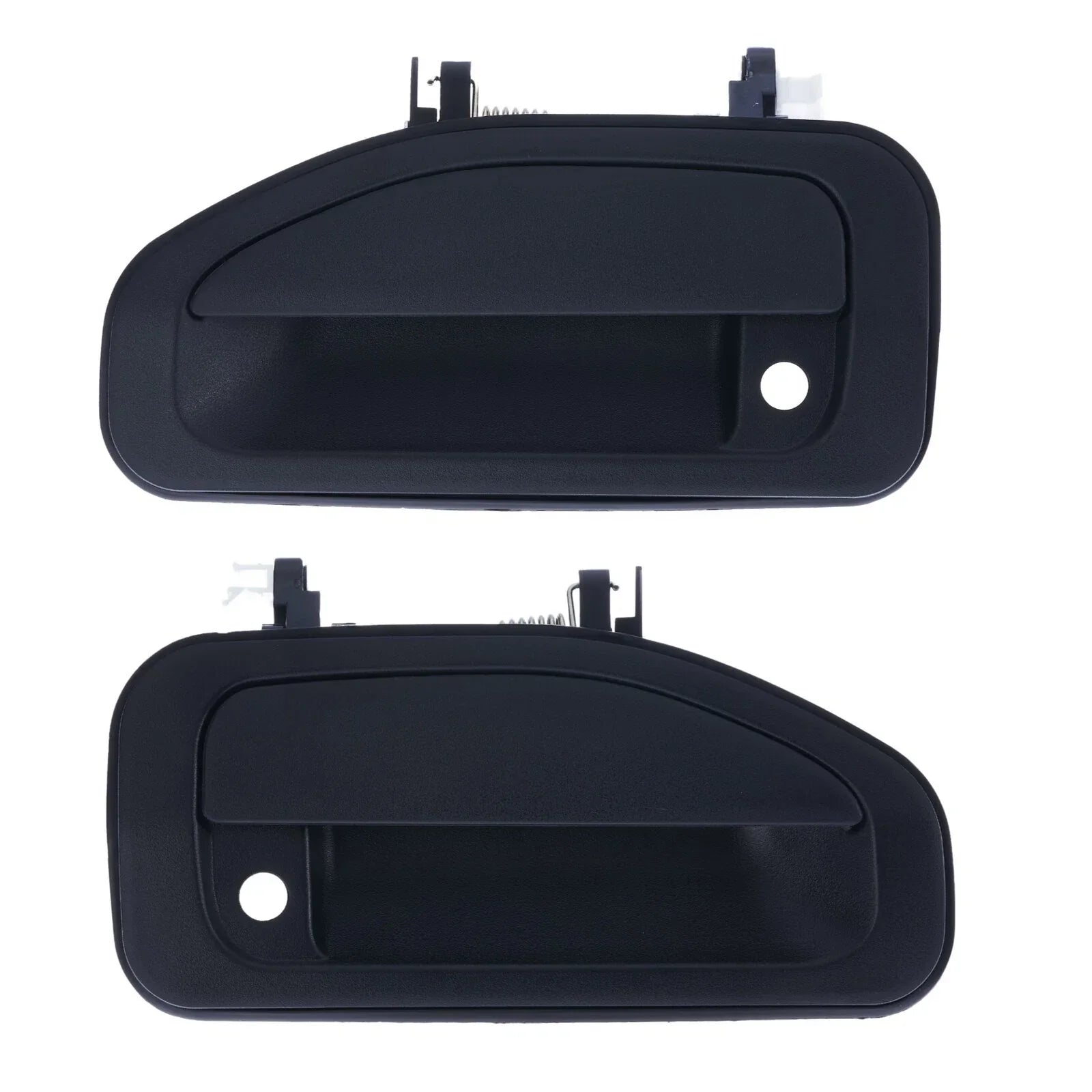 Door Handle Outer 2 x Black Front Left+Right for Mitsubishi Fuso (2005–2020)