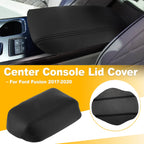 Leather Center Console Lid Armrest Cover for Ford Fusion (2017–2020)