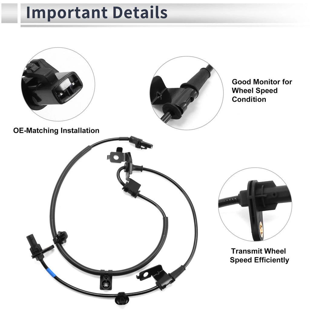 ABS Wheel Speed Sensor No. 59830D4000 for Kia Optima (2016–2020)