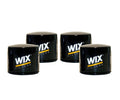 Set of 4 Engine Oil Filters for Chevrolet GMC Pontiac (StdAsp GAS)
