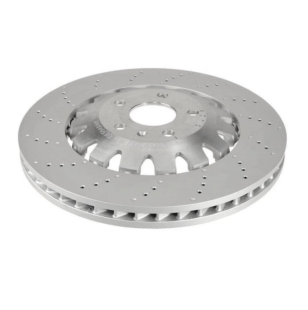 Front Drilled Dimpled 370mm Disc Rotor for Audi TT RS Quattro (2009–2015)