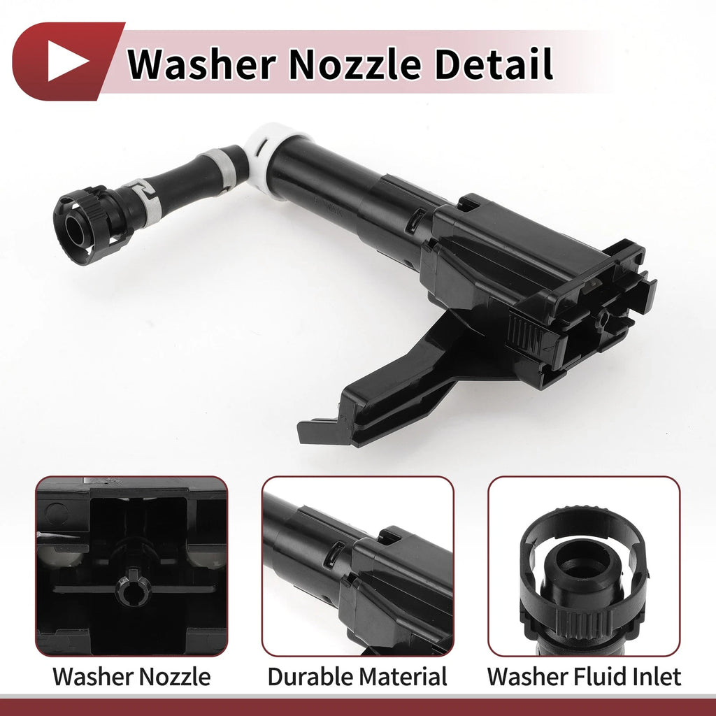 Front Passenger Side Headlight Washer Nozzle for Toyota Land (No. 8520760020)