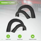 Set of 4 Pocket Style Fender Flares for Ford F250 F350 Super Duty (1999–2007)