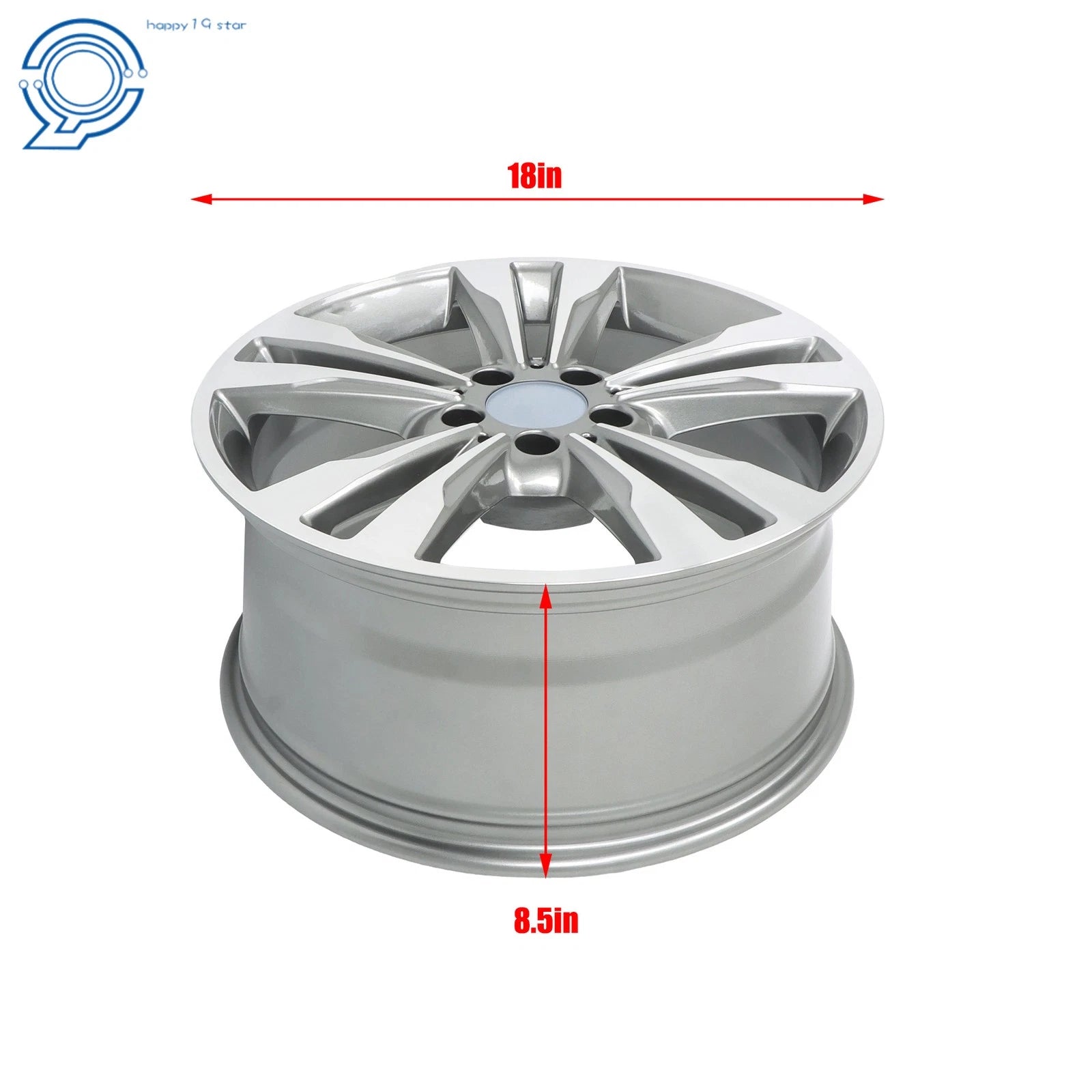 18" x 8.5" Wheel for Mercedes C300 C350 (2015-2018)