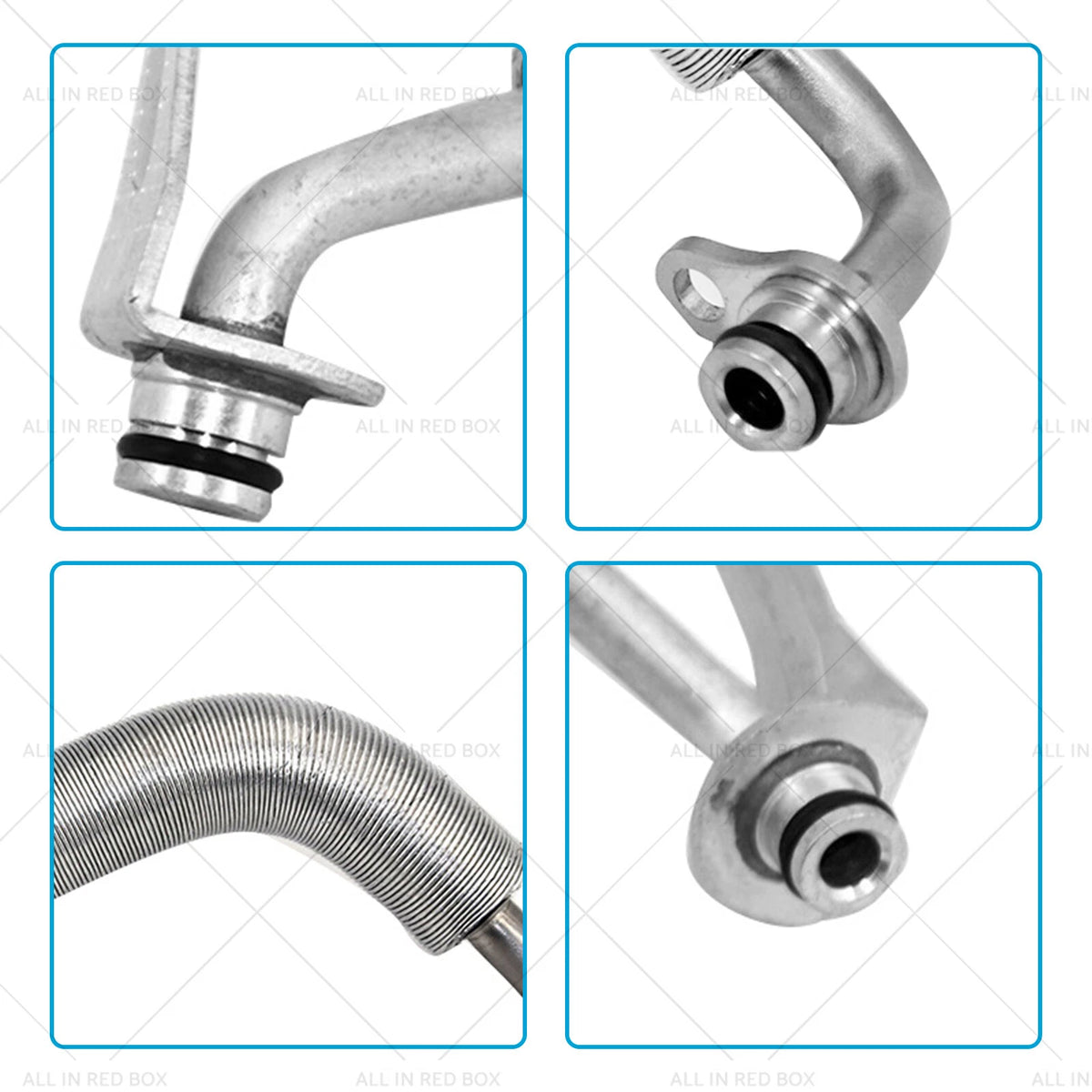 Turbocharger Coolant Hose Set for BMW 1-5 Series X1 X3 X4 X5 X6 (2004–2023)