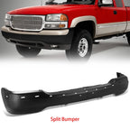 Black Steel Front Bumper for GMC Sierra 1500 2500 HD Yukon (1999–2006)
