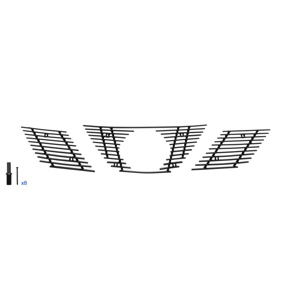 Aluminum Black Billet Grille Insert for Nissan Rogue (2014-2016)