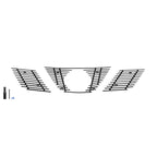 Aluminum Black Billet Grille Insert for Nissan Rogue (2014-2016)