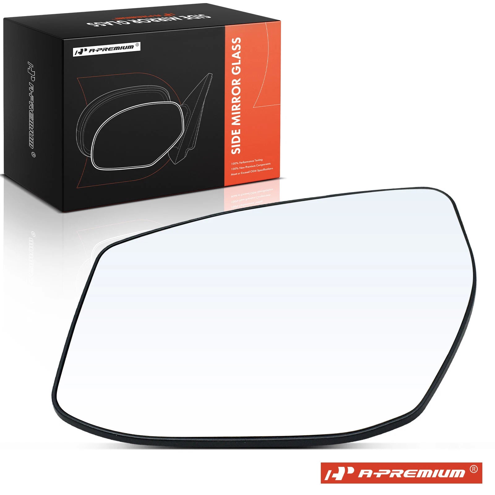 Heated Driver Power Mirror Glass for Nissan Altima, Sentra (2013–2018)