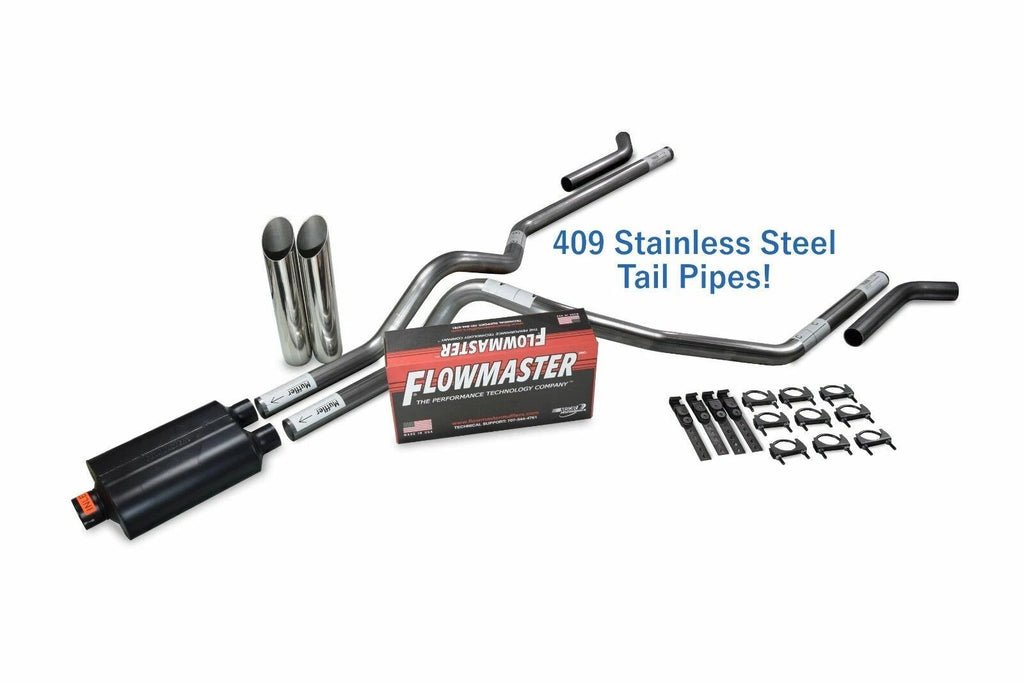 Dual Exhaust Kit for Ford F-150 (1998–2003) 2.5" Stainless Steel