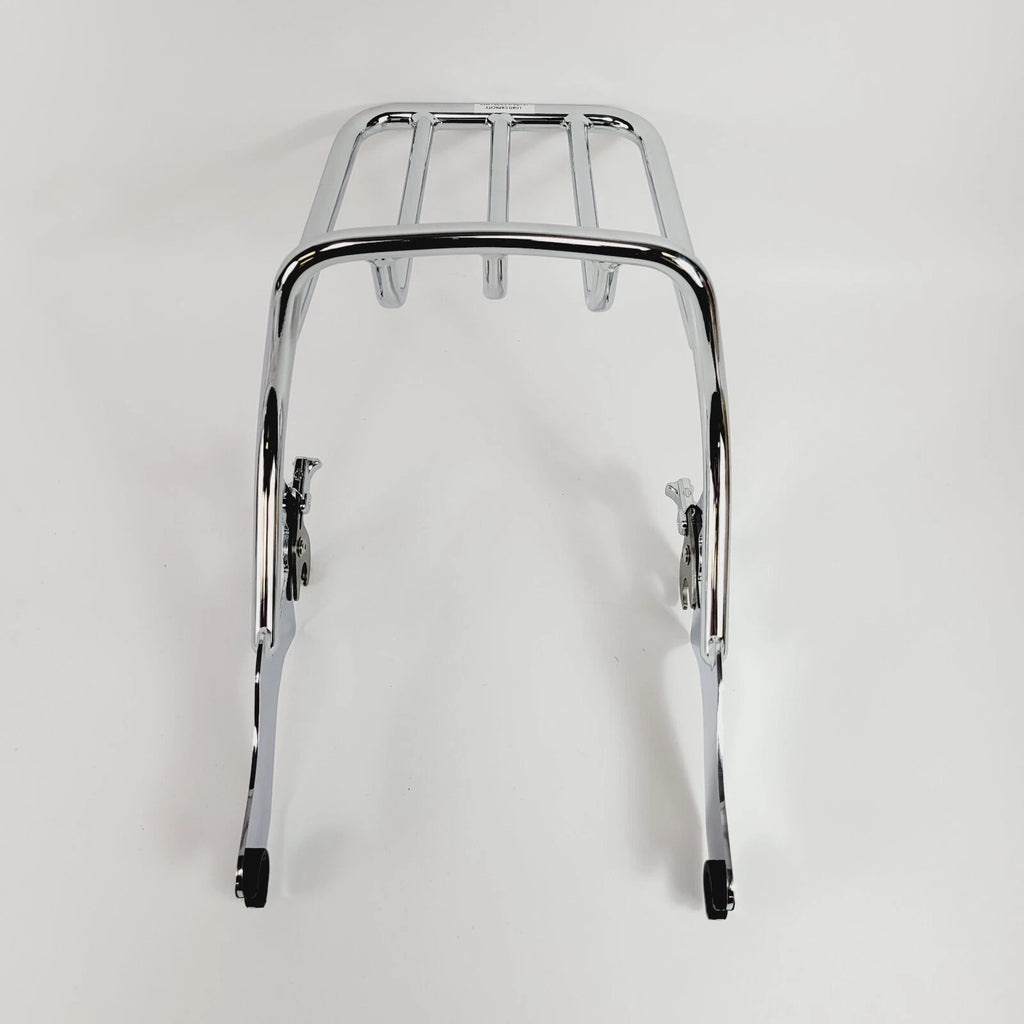 HoldFast Two-Up Luggage Rack for Harley-Davidson Softail (OEM 50300132) Chrome