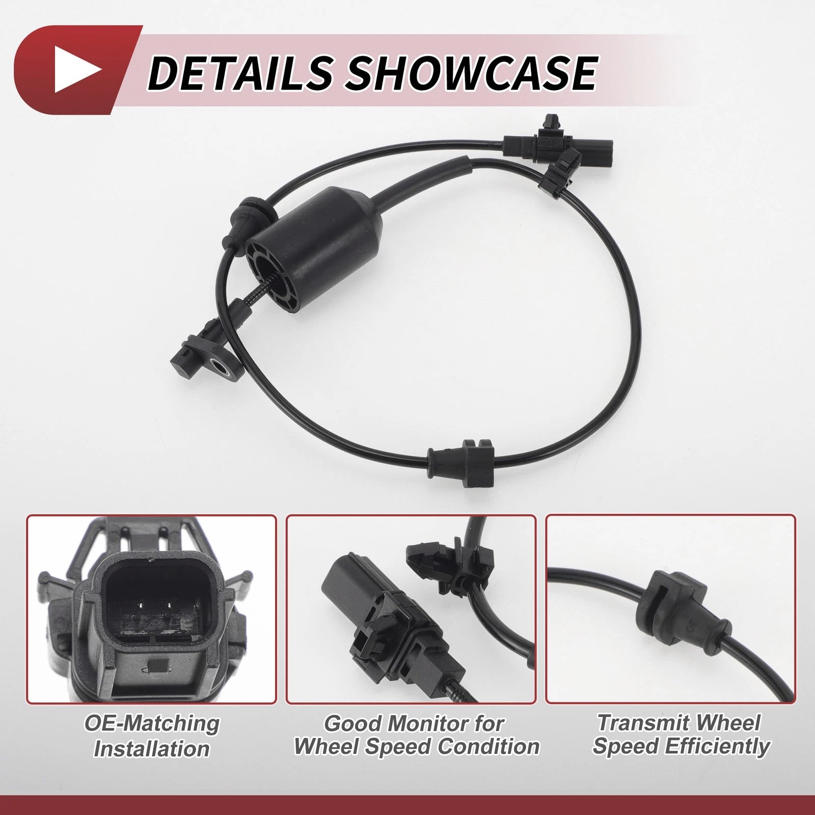 ABS Wheel Speed Sensor No. 57475T5A013 for Honda City (2015–2019) Rear Left