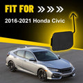 Tow Hook Eye Cover for Honda Civic (2016–2021) 71506-TEX-Y00 Black