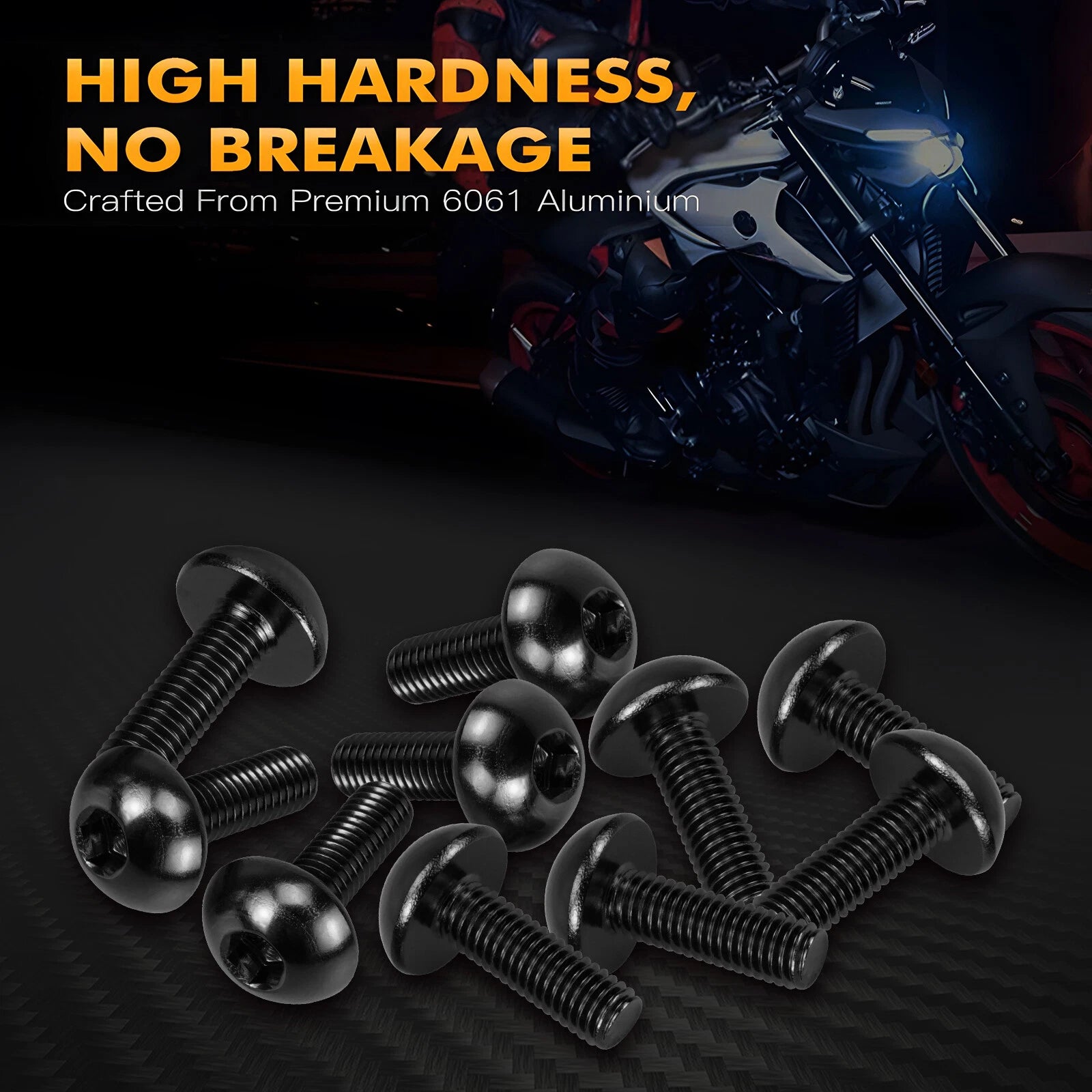 5mm Fairing Windshield Bolts Kit for Yamaha YZF R1 R6 YZF600R 750R (1998–2023)
