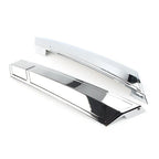 Saddlebag Hinge Covers for Victory Cross Country 2010-2017 Black/Chrome