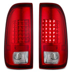Set of 2 Full LED Tail Brake Light Lamps for Ford F250 F150 (1999–2007)