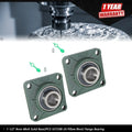 Set of 2 Pillow Block Flange Bearings for UCF208-24