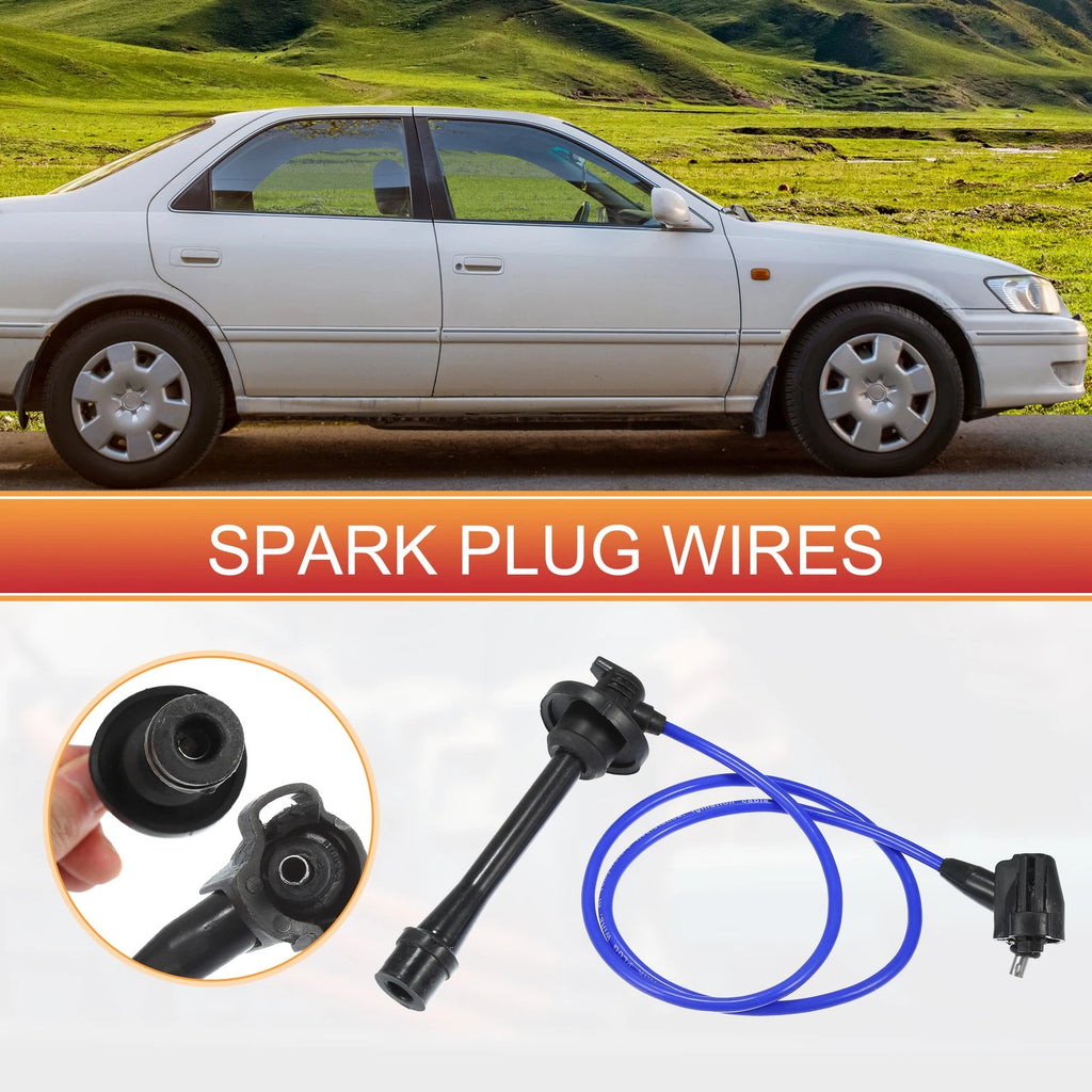 3pcs Spark Plug Wire Ignition Coil Cable No. 1903720011 for Toyota Camry Sienna 